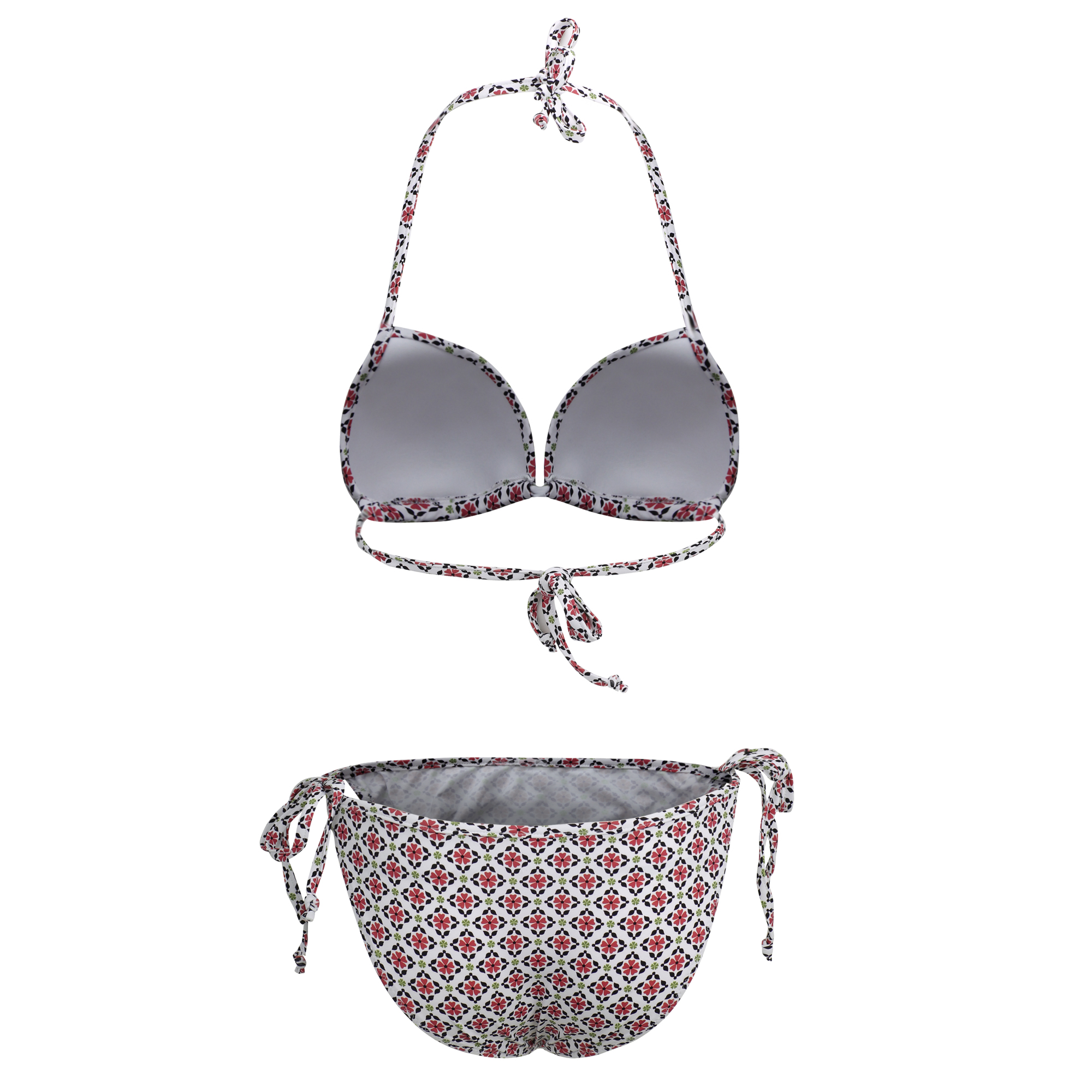 Triangel-Bikini mit Schale