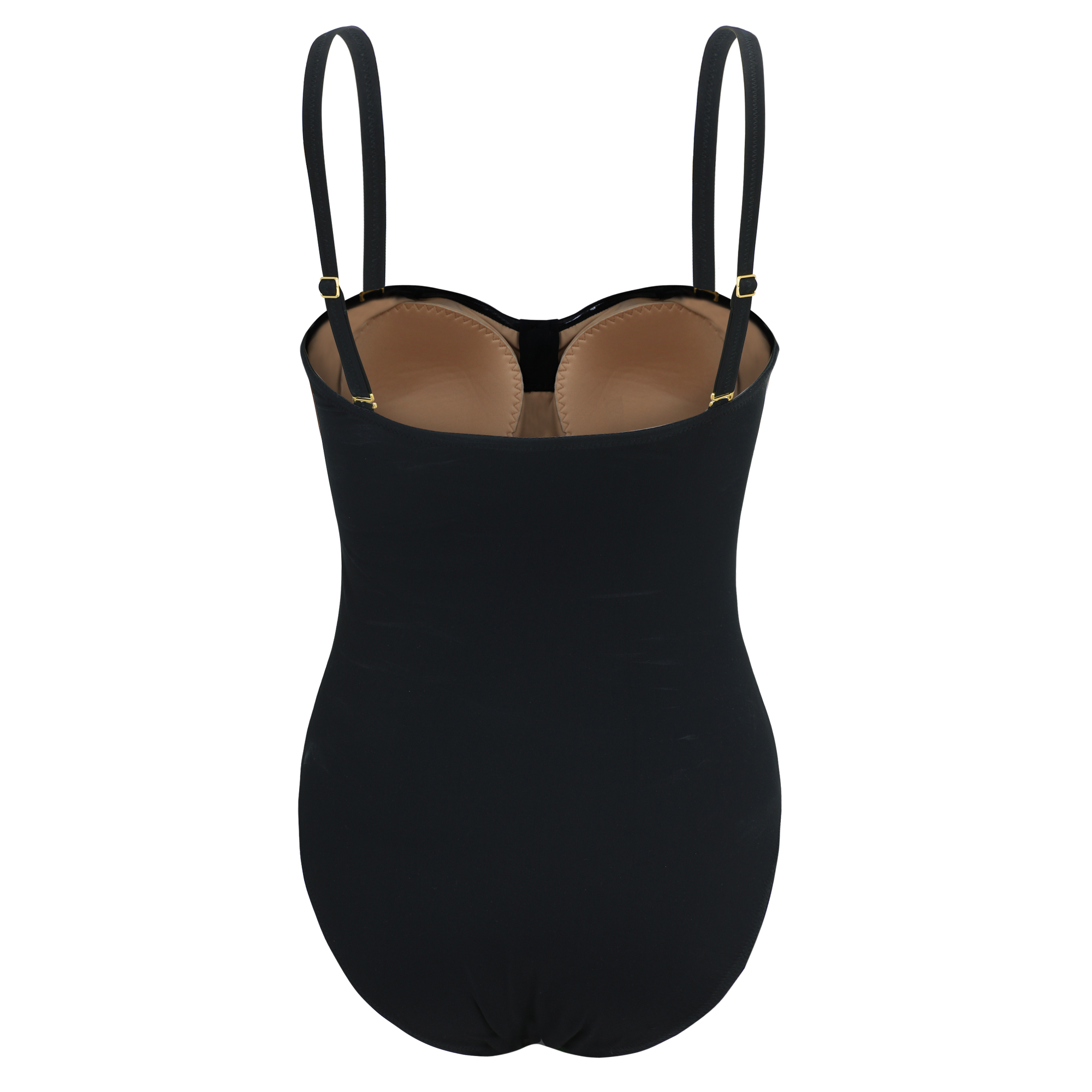 Schalen Bandeau-Badeanzug