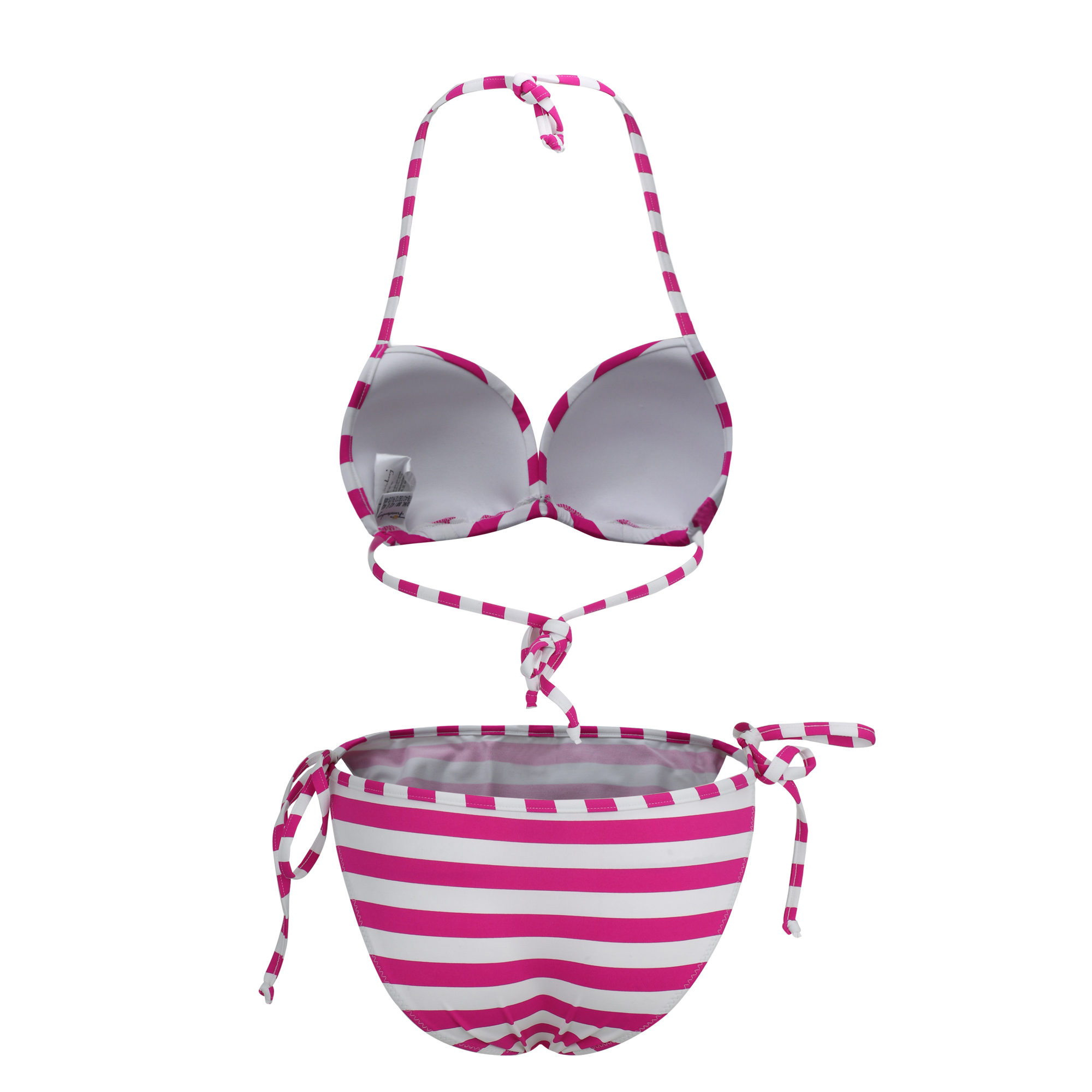 Triangel-Bikini mit Schale