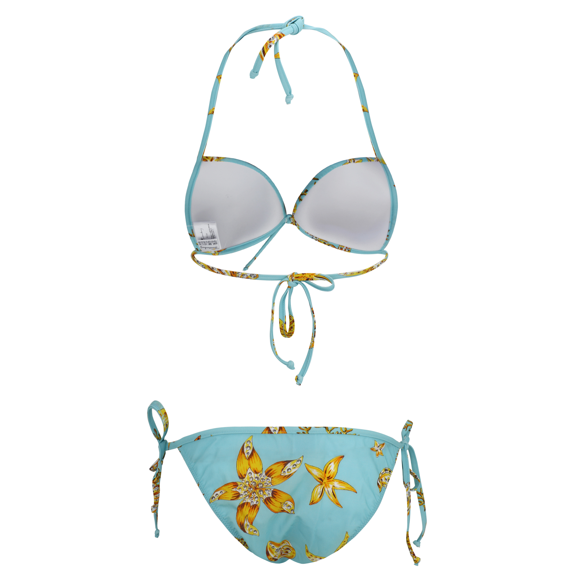 Triangel-Bikini mit Schale